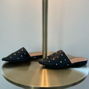 Black Studded Slides (Target)